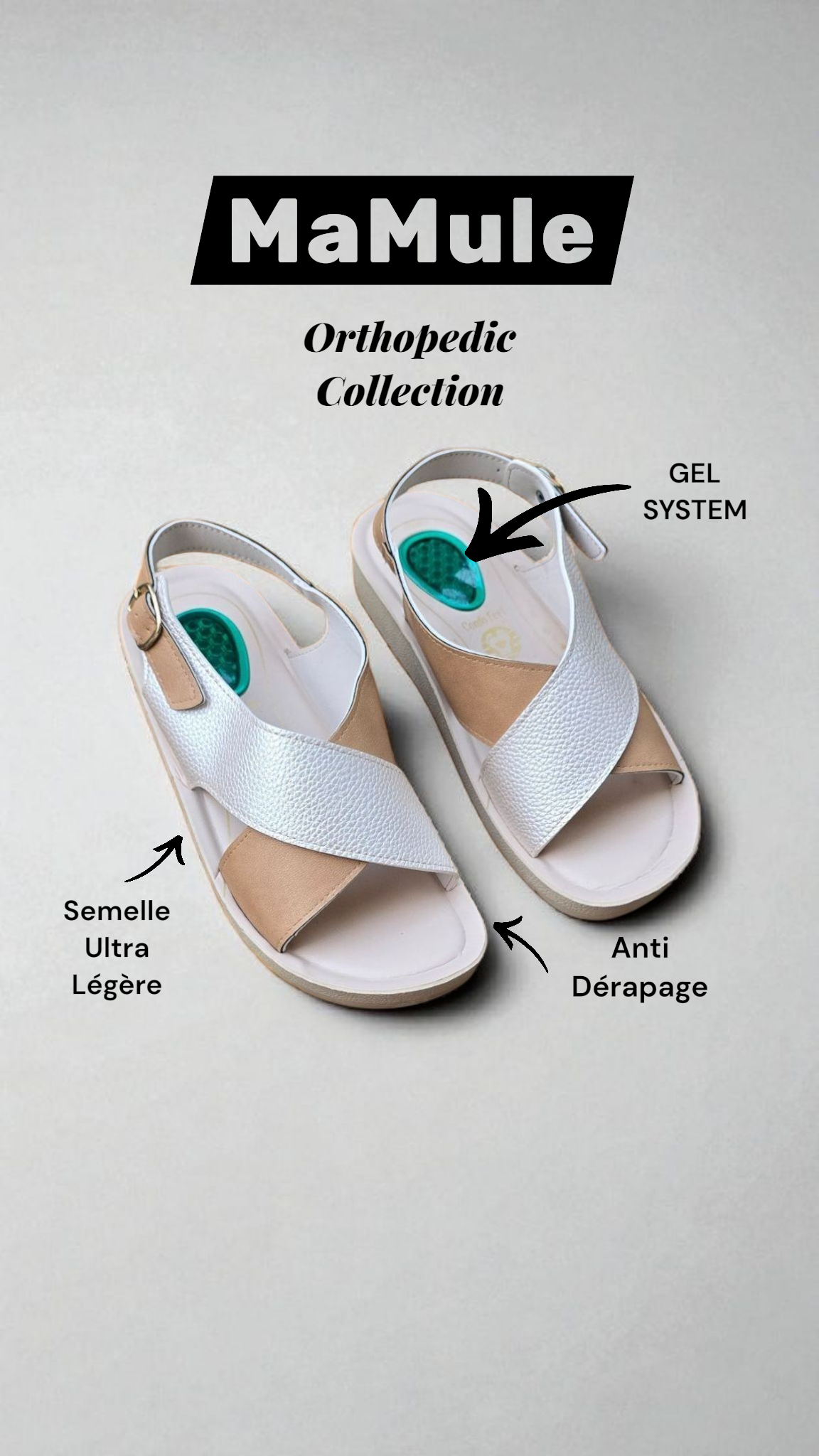 OrthoCross Sable Argenté