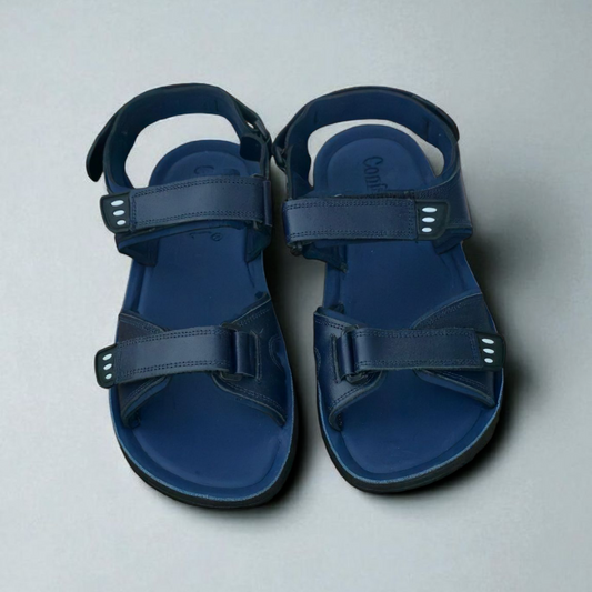 Stepy Cuir Bleu
