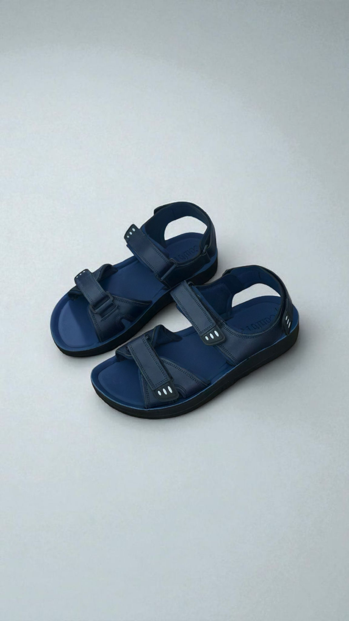 Stepy Cuir Bleu