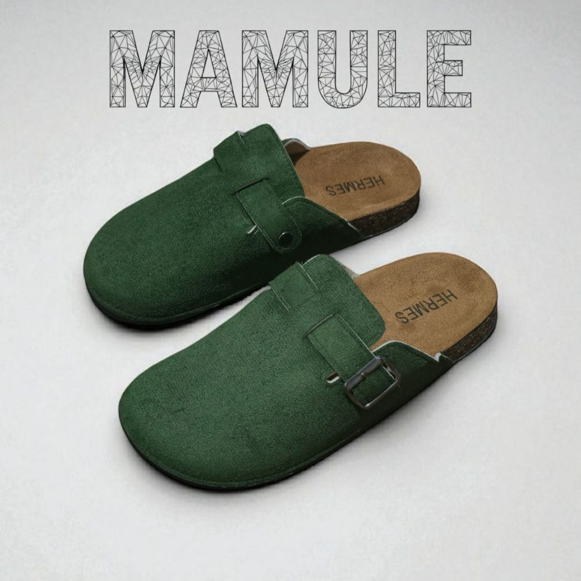 Mule Hermes Olive