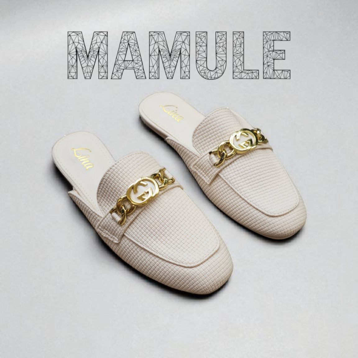 Mule GG Beige