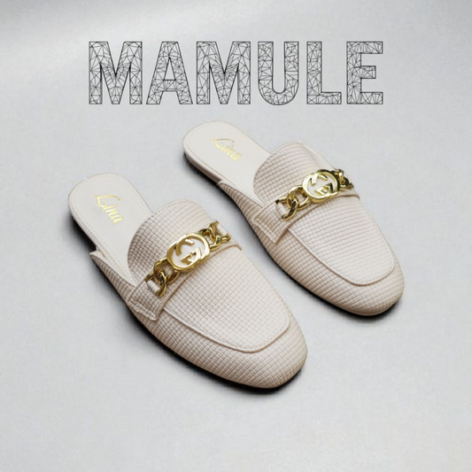 Mule GG Beige