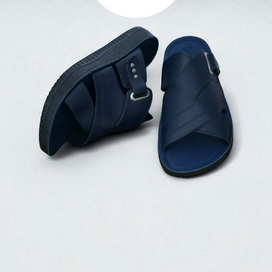 Softy Cuir Bleu