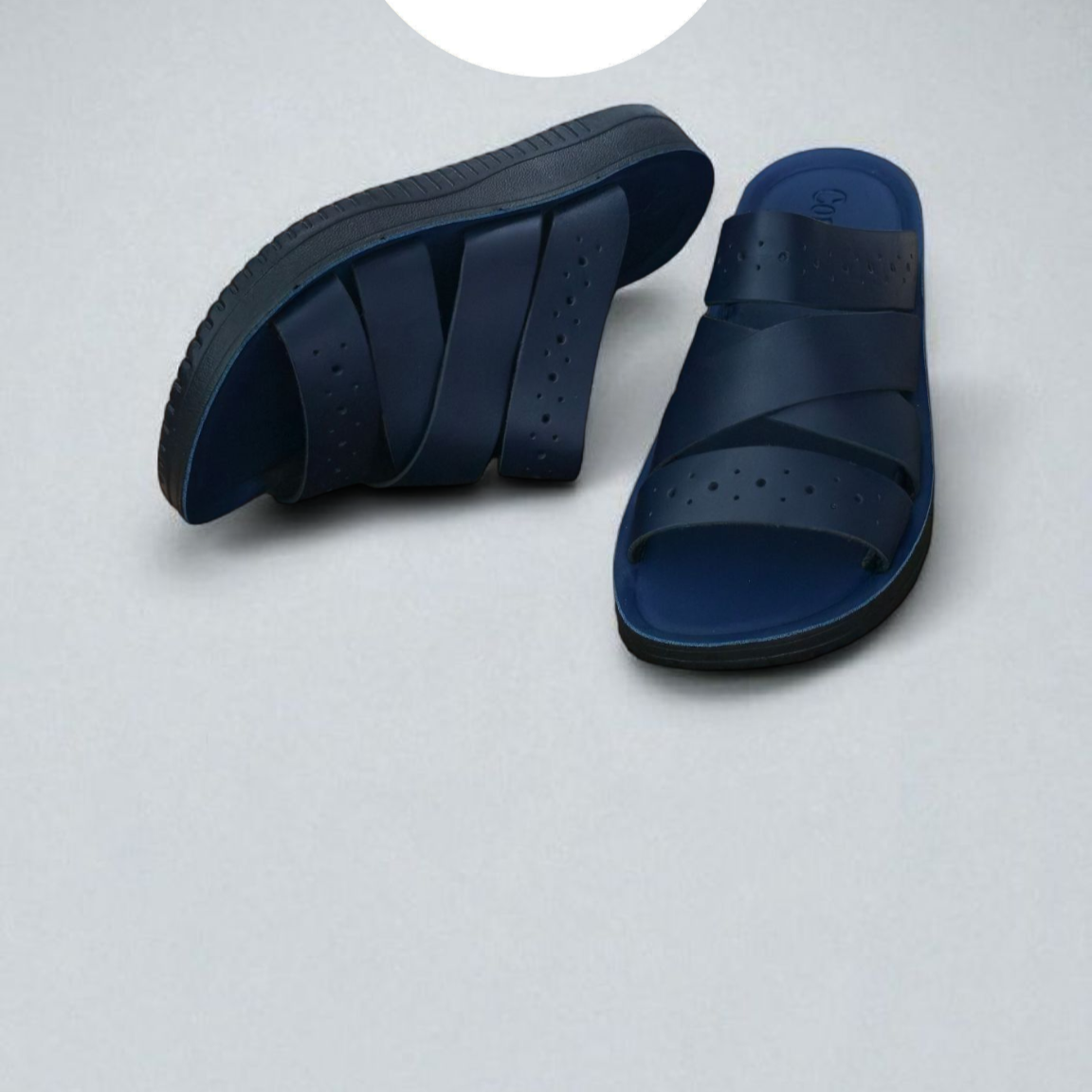 Conforta Cuir Bleu