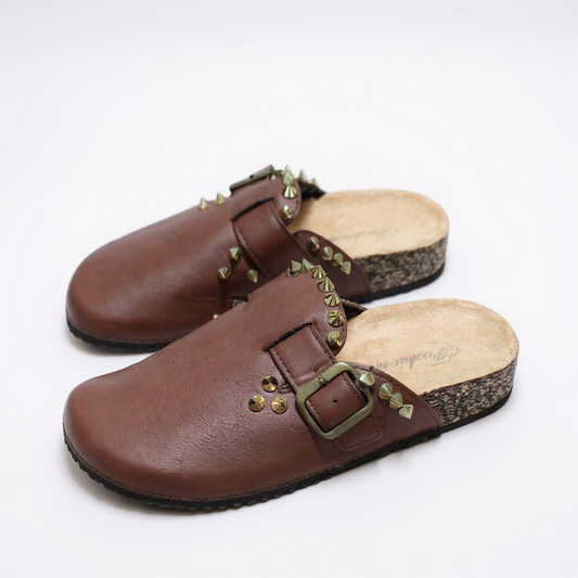 Clog Marron Épine