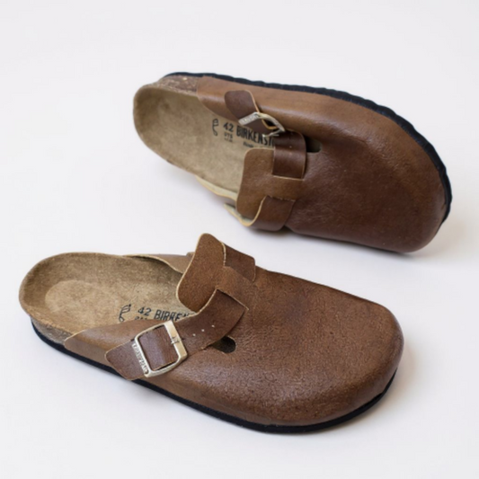 Boston vieil Ambre (Cuir)